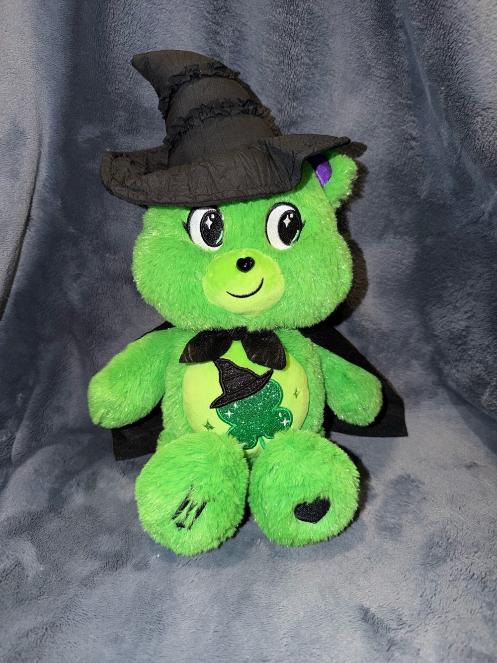 Wicked x Care Bears Plush Fun Size Good Luck Bear as Elphaba 2025 Green
